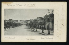 cartolina VIESTE - vial marina