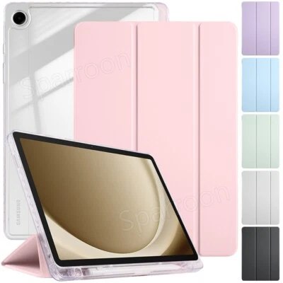 Smart Case For Samsung Galaxy Tab S9 FE 5G S8 A9 Plus A8 S6 Lite Tablet Cover - Image 1 of 4