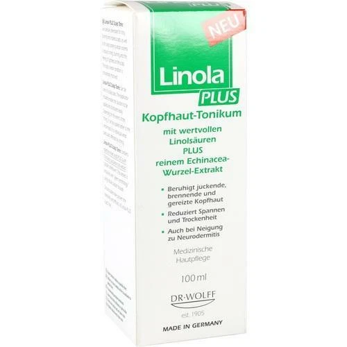 DR. AUGUST WOLFF GMBH & CO.KG ARZNEIMITTEL LINOLA PLUS Kopfhaut-Tonikum 100 ml PZN 14318697