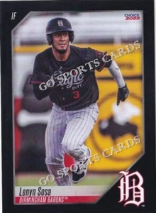 2022 Birmingham Barons Lenyn Sosa RC Rookie Chicago White Sox VZ - Imagen 1 de 1