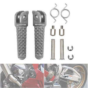 Front Footrest Pedals Foot Pegs Fit For Honda CBR1000RR 04-24 CBR600RR 2003-2024 - Picture 1 of 13