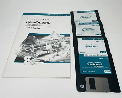 Super Solvers Spellbound Big Box PC - no Box - Image 1 of 2