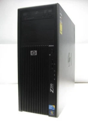 HP Z200 Workstation Xeon Quad Core X3430 CPU @ 2.4GHz 4GB RAM, 2x 500GB HDD  - Image 1 of 4