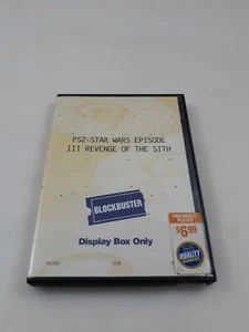 Verleih Sony Playstation 2 PS2 BLOCKBUSTER Videospiel Star Wars III Revenge of Si - Bild 1 von 3
