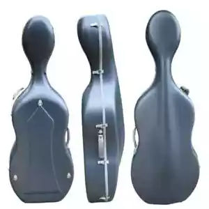 Custodia per violoncello rigida grigia abrazina forte 4/4 fibra di carbonio, peso leggero 3 kg - Foto 1 di 5