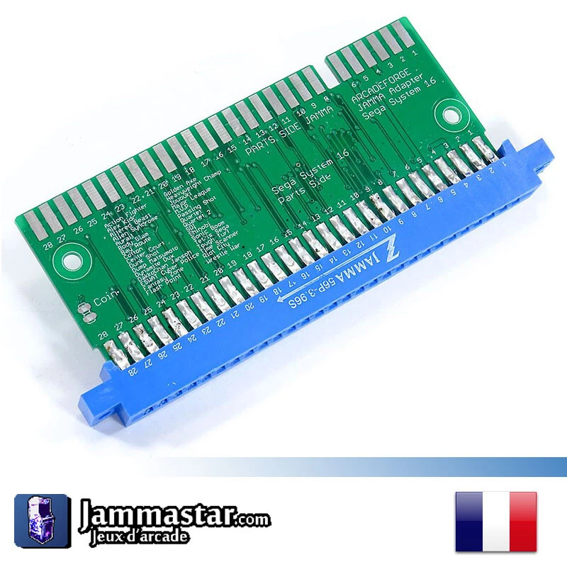 Sega System 16 PCB Jamma Adapter - Adaptateur - ArcadeForge