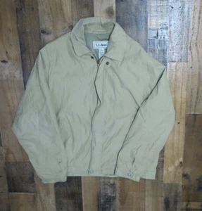 Vintage LL Bean Jacket Nylon Windbreaker Mens Large Full Zip - Picture 1 of 7