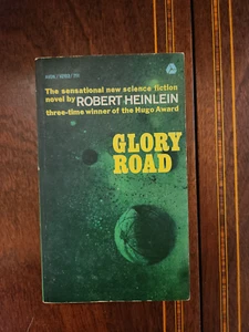 GLORY ROAD ROBERT HEINLEIN 1963 AVON 1ST PRINTING VINTAGE SF PAPERBACK NF - Bild 1 von 4