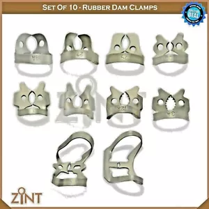 Gummidamm Universalklemmen oben & unten Prämolar vorne Medesy Basic Set Neu - Bild 1 von 11