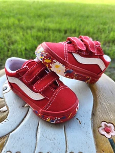 Vans Low Old Skool "Paint Splash" BRAND NEW Toddler 4C - Picture 1 of 8