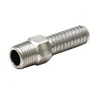 Standard Boat Fuel Hose Fitting | 2 Inch Aluminum Silver