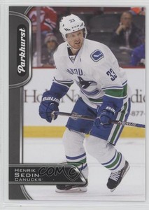 2016-17 Upper Deck Parkhurst Black Henrik Sedin #300 HOF