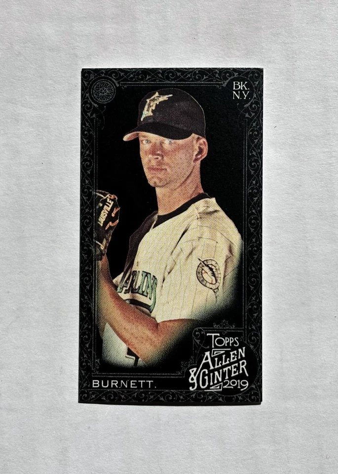 2019 Topps Allen & Ginter X A.J. Burnett Mini #24 - Image 1 of 2