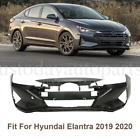 Front Bumper Cover For 2019 2020 Hyundai Elantra Sedan Primered New Not Fold