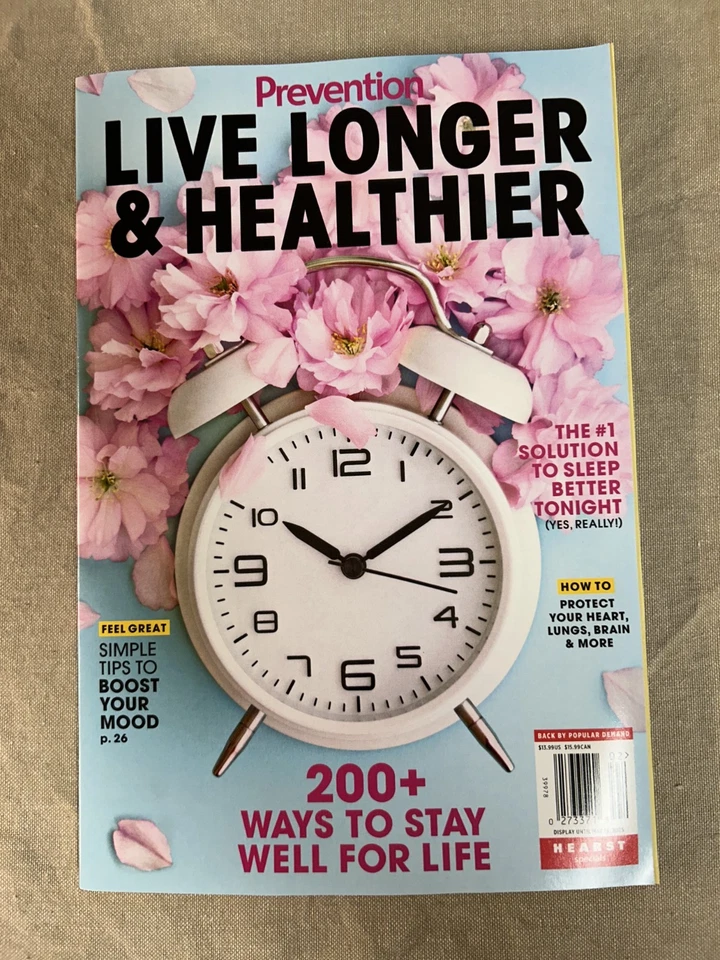 Prevention Magazine Live Longer & Healthier ~200 Ways to Stay Well For Life - Image 1 of 1