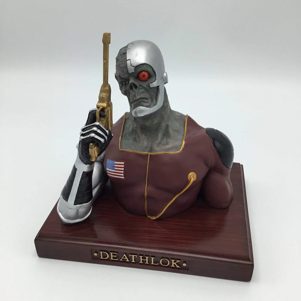 Earth X Deathlok Limited Edition Resin Bust 2002 Dynamic Forces 856 of 2000