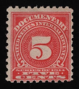 #R200 5c Documentary, Mint OG HR [1] **ANY 5=FREE SHIPPING** - Picture 1 of 1