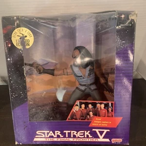 Galoob Star Trek V The Final Frontier KLAA Klingon Captain Limited Ed. 1989 NOB - Picture 1 of 9