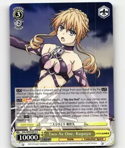 Weiss Schwarz Two As One, Kaguya Date A Live Vol.2 DAL/W99-E015 U - Imagen 1 de 1