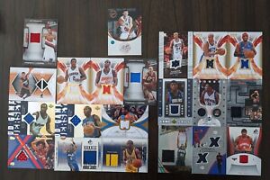 NBA 21 Card Lot Featuring Relics an Auto with Rookies & Stars chhow