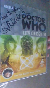 Doctor Who - City Of Death ( DVD ) signed autograph by LALLA WARD & DAVID GRAHAM - Picture 1 of 5
