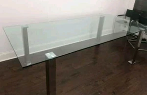 Nick Scali Glass Dinning Table - Picture 1 of 6