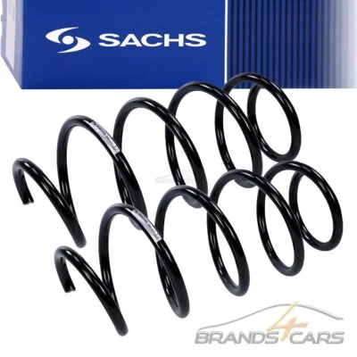 2x Sachs spring suspension spring front for Audi A3 8P 1.6 1.8 1.9 year 03-13 - Image 1 of 4