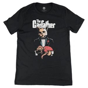The Catfather Godfather Meme Graphic Art Novelty Tee Funny T-Shirt - Picture 1 of 1