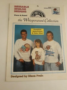 VTG Tole Fabric Painting Reusable Iron On Designs The Whisperwood Collection (A5 - Picture 1 of 7