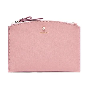 New MIMCO Sublime Small Pouch Clutch Matte Saffiano Leather Blush with Tags - Picture 1 of 3