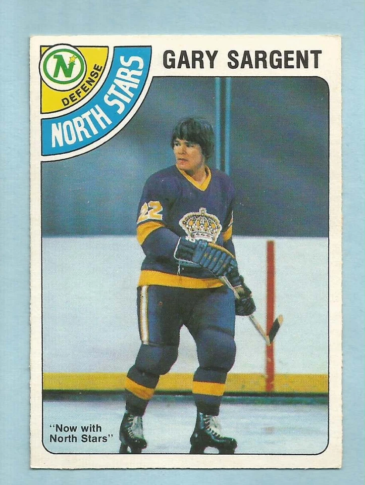 1978-79 O-Pee-Chee OPC Hockey Gary Sargent #37 North Stars Kings NM/MT - Image 1 of 1