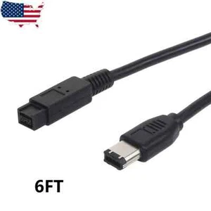 Câble de données DV FAST Firewire 800 à 400 IEEE 1394B 9 broches 6 broches - Gratuit première classe - Photo 1/1