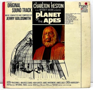 Jerry Goldsmith Planet Of The Apes 1968 Vinyl Project 3 Records 1st Press - Imagen 1 de 5