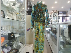 Louis Vuitton Suits Multicolour Floral Velvet Quilted Jacket&Pants Set-New&Auth - Picture 1 of 11