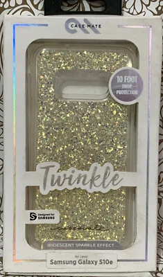 📀 Funda Case-Mate Twinkle Efecto Brillo Iridiscente - Para Samsung Galaxy S10e Foto 1 de 3