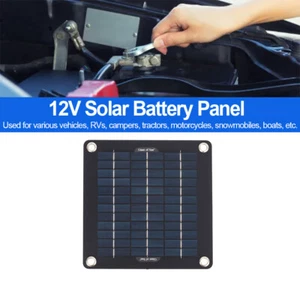 2025 12V 60W Solarpanel Solarmodul Ladegerät Solarzelle Sonnenkollektor Mit USB - Bild 1 von 23
