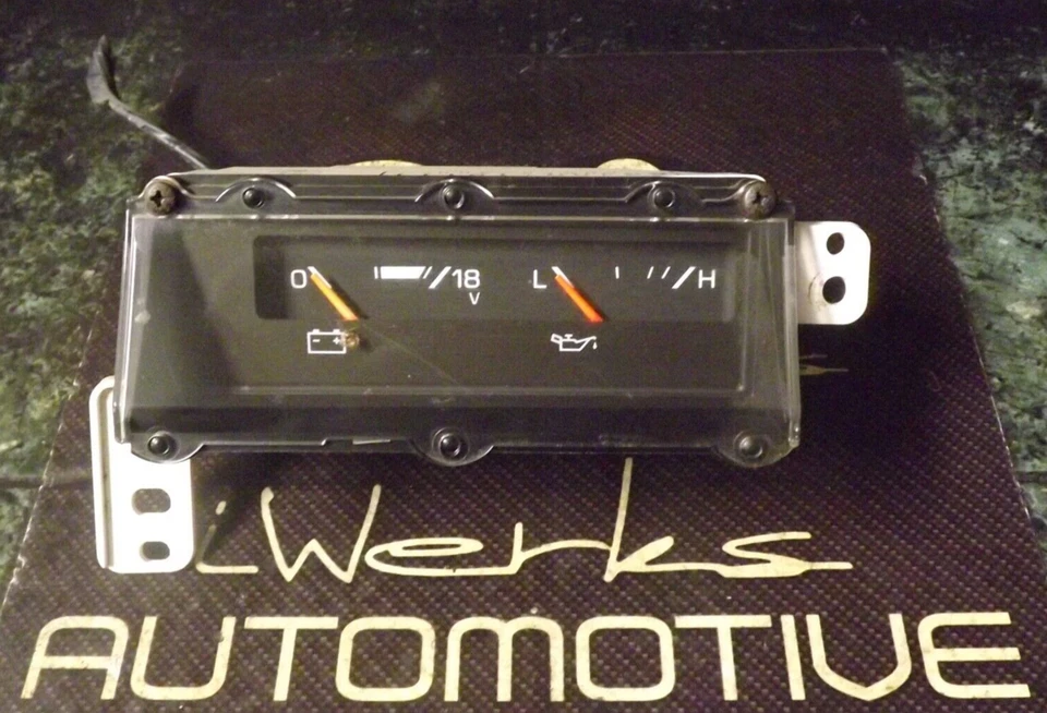 OEM USDM 88-91 Toyota Corolla AE92 2 puertas GTS tablero batería medidor de presión de aceite Foto 1 de 4