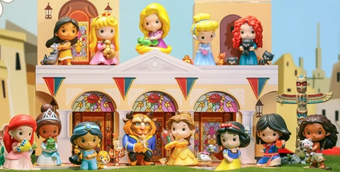 Disney Princess FairyTale Friendship Series POP MART Blind Box Figure Confirmed Cover