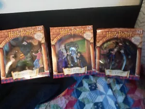 Vintage Harry POTTER CLASSIC SCENES COLLECTION SET 3 Mattel Neu Komplett 2001 - Bild 1 von 9