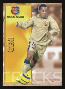 2004-05 Panini Megacracks Barca Campeon Cracks Spanish Ronaldinho #91 - Picture 1 of 2