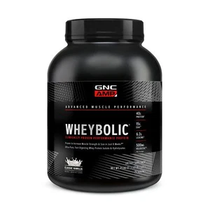 GNC AMP Wheybolic Protein Powder 25 Servings Increases Muscle Strength 30% - Picture 1 of 8