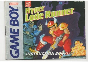 Hyper Lode Runner DMG-HL-USA Original GameBoy MANUAL ONLY NO TRACKING Authentic - Picture 1 of 1