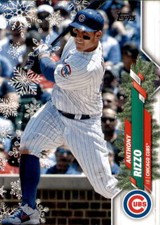2020 Topps Holiday #HW132 Anthony Rizzo NM-MT Cubs ID:47871