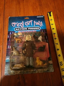 Accoutrements: Crazy Cat Lady - Figura de acción con 6 gatos #11377 NODSC NUEVO EN CAJA ORIGINAL - Imagen 1 de 13