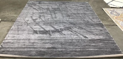 GREY 8'-0" x 10'-0" Back Stain Rug, Reduced Price 1172681956 VSN606D-8 - Image 1 of 4