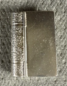Scatola libro in argento sterling - Foto 1 di 3