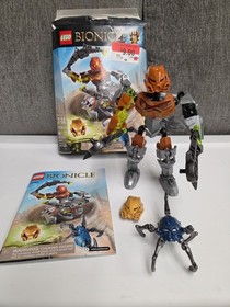 LEGO BIONICLE: Pohatu-Master of Stone (70785) 100% Complete, Great Condition