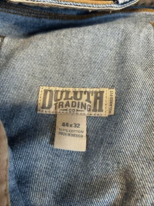 Duluth Trading Co Relaxed Fit 44 x 32 Jeans - Picture 1 of 6
