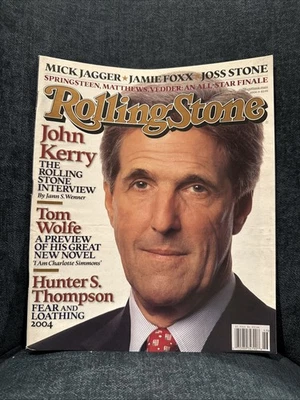 ROLLING STONE MAGAZINE - Issue #961 John Kerry, Nov 11 2004🔴 - Image 1 of 4