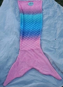 Mermaid Tail Blanket New Kids Soft Plush Colorful Sleeping Snuggle Catalonia  - Picture 1 of 12